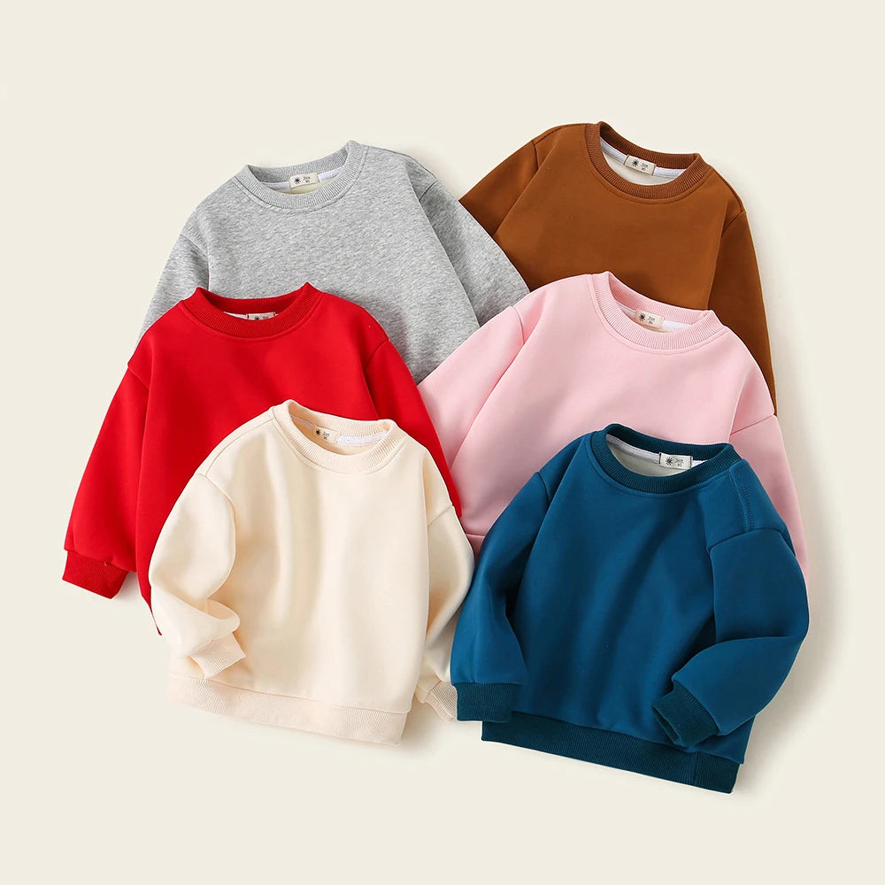 Paulo Pullovers Simple Versatile Toddler Sweater