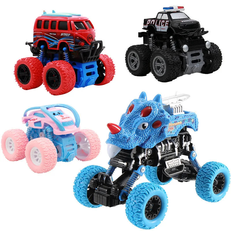 Children's toys wholesale boys toy car boxed interactive inertia off-road car