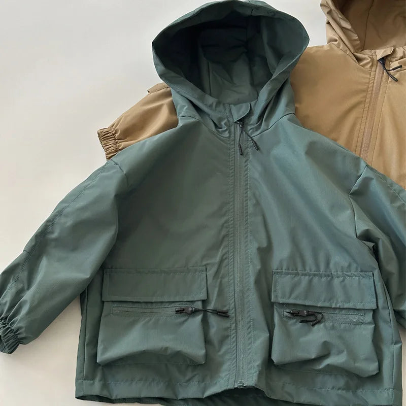 Ilai Spring Autumn Hoody Waterproof Coat Sweater - GuGuTon baby store - Baby Fashion - Toddlers Outfits - Babies Outfits - Toddler Clothes - Kids Clothing - Newborn Clothes - Newborn Wear - Kids Wear - Trending Clothes - Trending Outfits - Fall Fashion - Winter Fashion - Girls Clothes - Boys Clothes - Babies Wear - Kids Accessories - KidsWear - Summer Clothes - Summer Fashion - Summer Trend - Falls Sweaters - Tops - Bottom - Jeans - Blouse - Dresses - Newborn Dresses - Toys