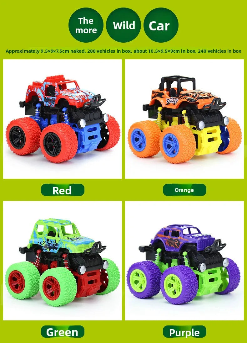 Children's toys wholesale boys toy car boxed interactive inertia off-road car