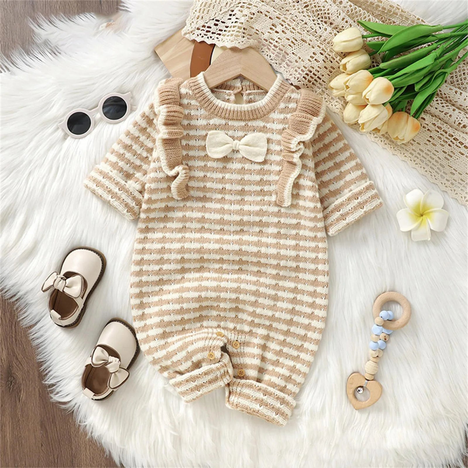 Camila Baby Girls Casual Baby Clothes Long Sleeve Jumpsuits - GuGuTon baby store - Baby Fashion - Toddlers Outfits - Babies Outfits - Toddler Clothes - Kids Clothing - Newborn Clothes - Newborn Wear - Kids Wear - Trending Clothes - Trending Outfits - Fall Fashion - Winter Fashion - Girls Clothes - Boys Clothes - Babies Wear - Kids Accessories - KidsWear - Summer Clothes - Summer Fashion - Summer Trend - Falls Sweaters - Tops - Bottom - Jeans - Blouse - Dresses - Newborn Dresses - Toys