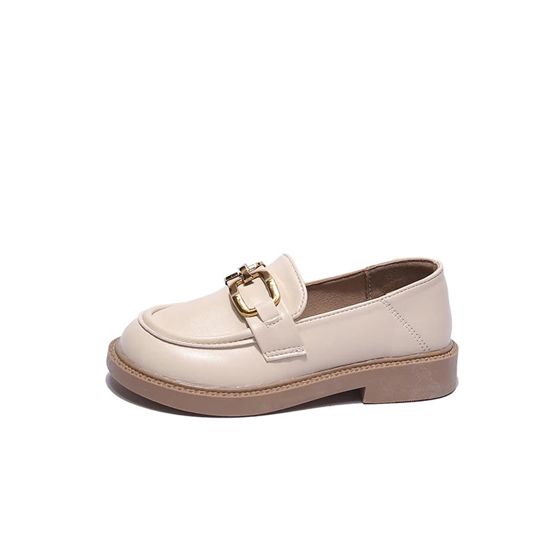 Girls' Princess Shoes 2025 Spring and Autumn Soft Soles Non-slip Foreign Style British Performance Loafers