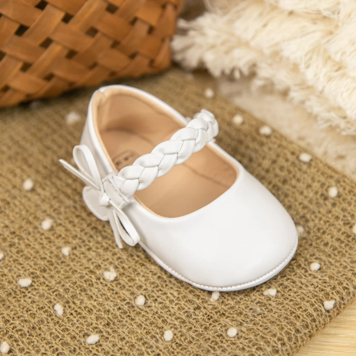Baby's First Pair of Toddler Shoes Baby Girls Shoes Rubber material Breathable Non-slip Girls