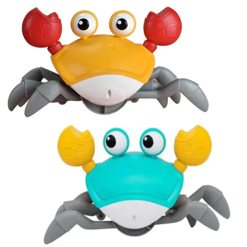 2026 Pets Electronic Interactive Crawling Crab with Light  and Music
