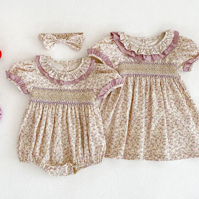 Rosario Frill Flower Sister Outfit