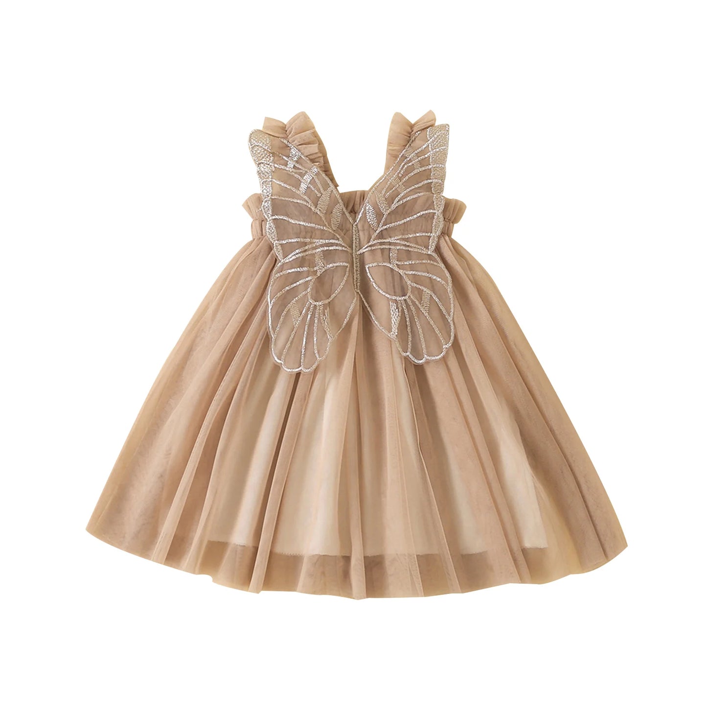 Nora Citgeett Girls Princess Dress - Summer Sleeveless Mesh Dress