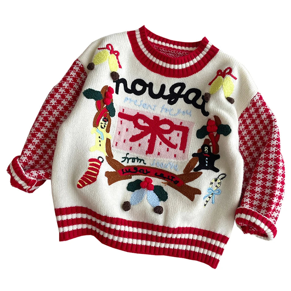 Brady Autumn Winter Mom And Daughter Sweater - GuGuTon baby store - Baby Fashion - Toddlers Outfits - Babies Outfits - Toddler Clothes - Kids Clothing - Newborn Clothes - Newborn Wear - Kids Wear - Trending Clothes - Trending Outfits - Fall Fashion - Winter Fashion - Girls Clothes - Boys Clothes - Babies Wear - Kids Accessories - KidsWear - Summer Clothes - Summer Fashion - Summer Trend - Falls Sweaters - Tops - Bottom - Jeans - Blouse - Dresses - Newborn Dresses - Toys