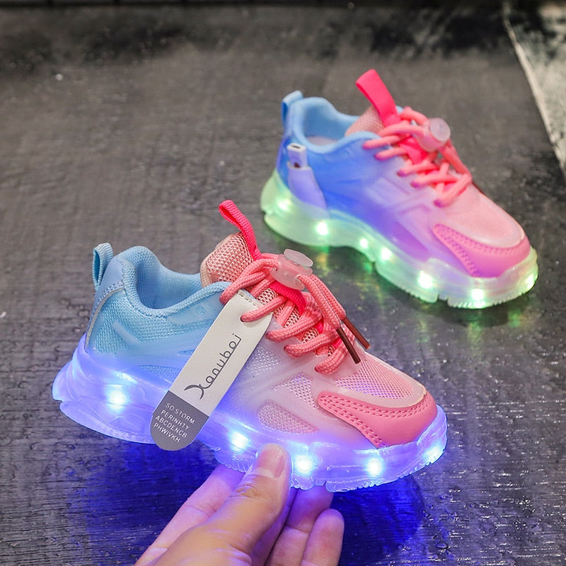 Shoes Boys Lighted Sneakers LED Sexy - GuGuTon baby store - Baby Fashion - Toddlers Outfits - Babies Outfits - Toddler Clothes - Kids Clothing - Newborn Clothes - Newborn Wear - Kids Wear - Trending Clothes - Trending Outfits - Fall Fashion - Winter Fashion - Girls Clothes - Boys Clothes - Babies Wear - Kids Accessories - KidsWear - Summer Clothes - Summer Fashion - Summer Trend - Falls Sweaters - Tops - Bottom - Jeans - Blouse - Dresses - Newborn Dresses - Toys