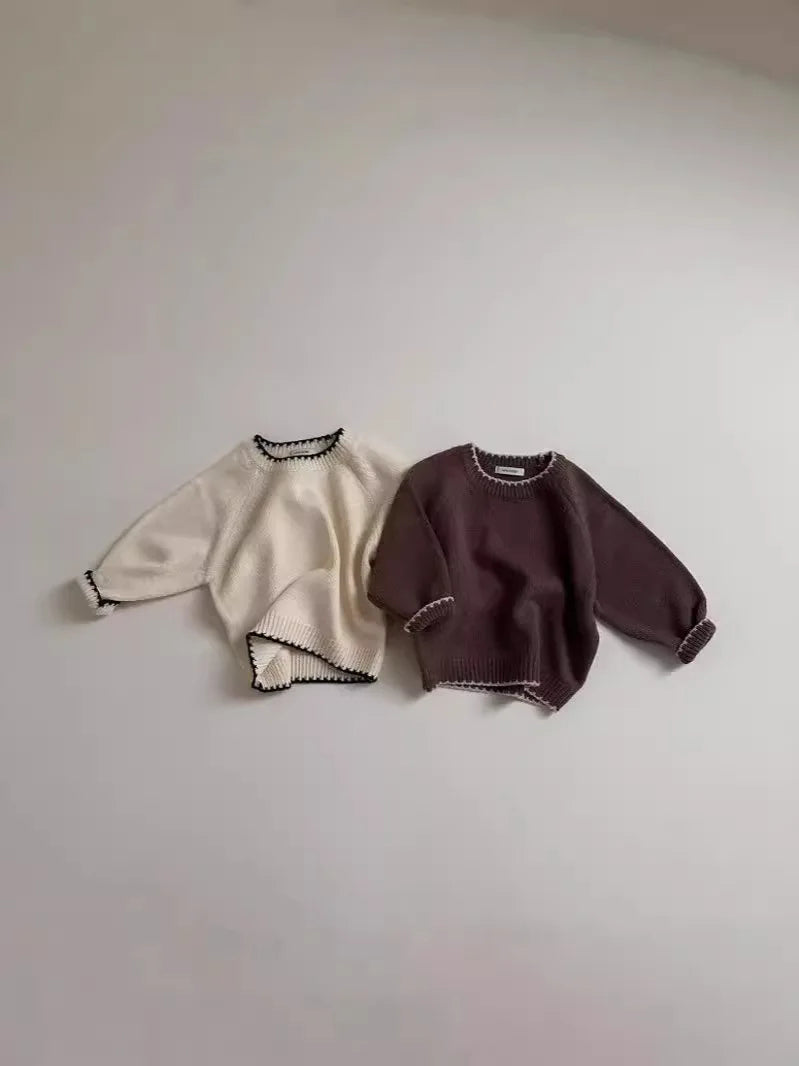 Izan Autumn New Baby Long Sleeve Casual Sweater