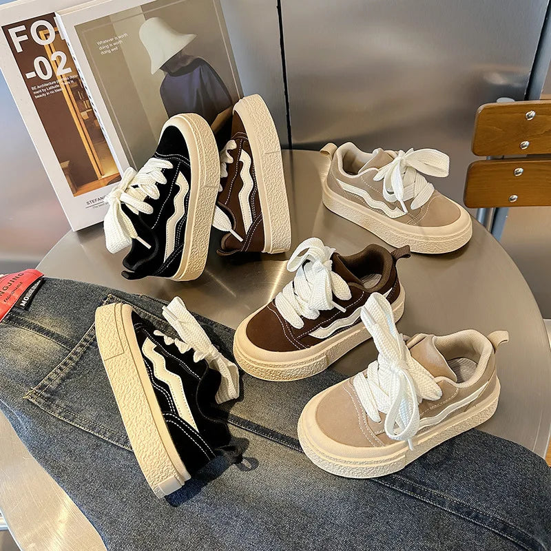 Lucas Children Canvas Performance Shoes for Boys and Girls