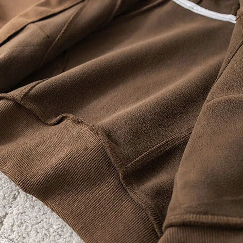 IYEAL Winter Fleece Two-Piece Set for Boys