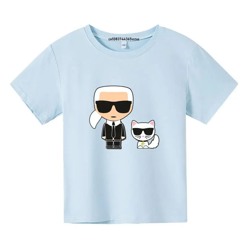Adel Breathable Short Sleeve Tees Children Top - GuGuTon baby store - Baby Fashion - Toddlers Outfits - Babies Outfits - Toddler Clothes - Kids Clothing - Newborn Clothes - Newborn Wear - Kids Wear - Trending Clothes - Trending Outfits - Fall Fashion - Winter Fashion - Girls Clothes - Boys Clothes - Babies Wear - Kids Accessories - KidsWear - Summer Clothes - Summer Fashion - Summer Trend - Falls Sweaters - Tops - Bottom - Jeans - Blouse - Dresses - Newborn Dresses - Toys