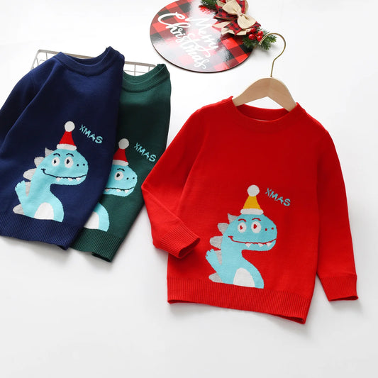 Iker Pullover Knitwear Cartoon Christmas Sweater