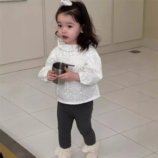 Sofia Cute Embroidery Little Princess Casual Tops