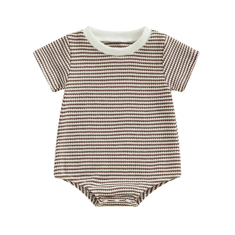 Darlin Baby Boy Summer Romper Colors Solid Striped Waffle - GuGuTon baby store - Baby Fashion - Toddlers Outfits - Babies Outfits - Toddler Clothes - Kids Clothing - Newborn Clothes - Newborn Wear - Kids Wear - Trending Clothes - Trending Outfits - Fall Fashion - Winter Fashion - Girls Clothes - Boys Clothes - Babies Wear - Kids Accessories - KidsWear - Summer Clothes - Summer Fashion - Summer Trend - Falls Sweaters - Tops - Bottom - Jeans - Blouse - Dresses - Newborn Dresses - Toys