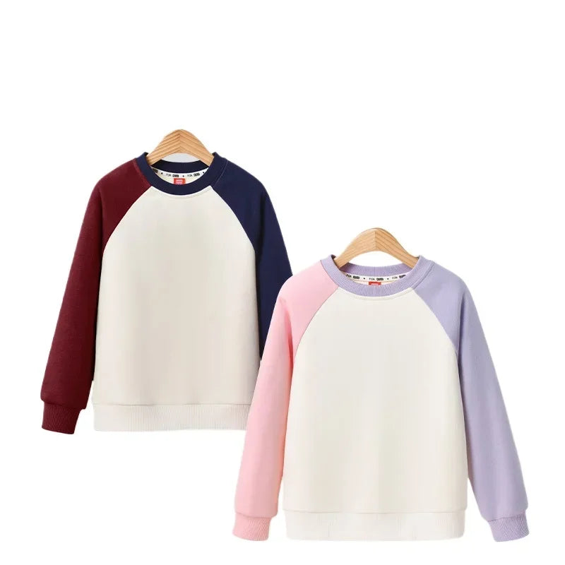 Sandy AB Shoulder Sleeves Children's Sweater