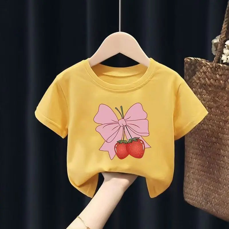 Maiah Short Sleeved Candy Colored Top