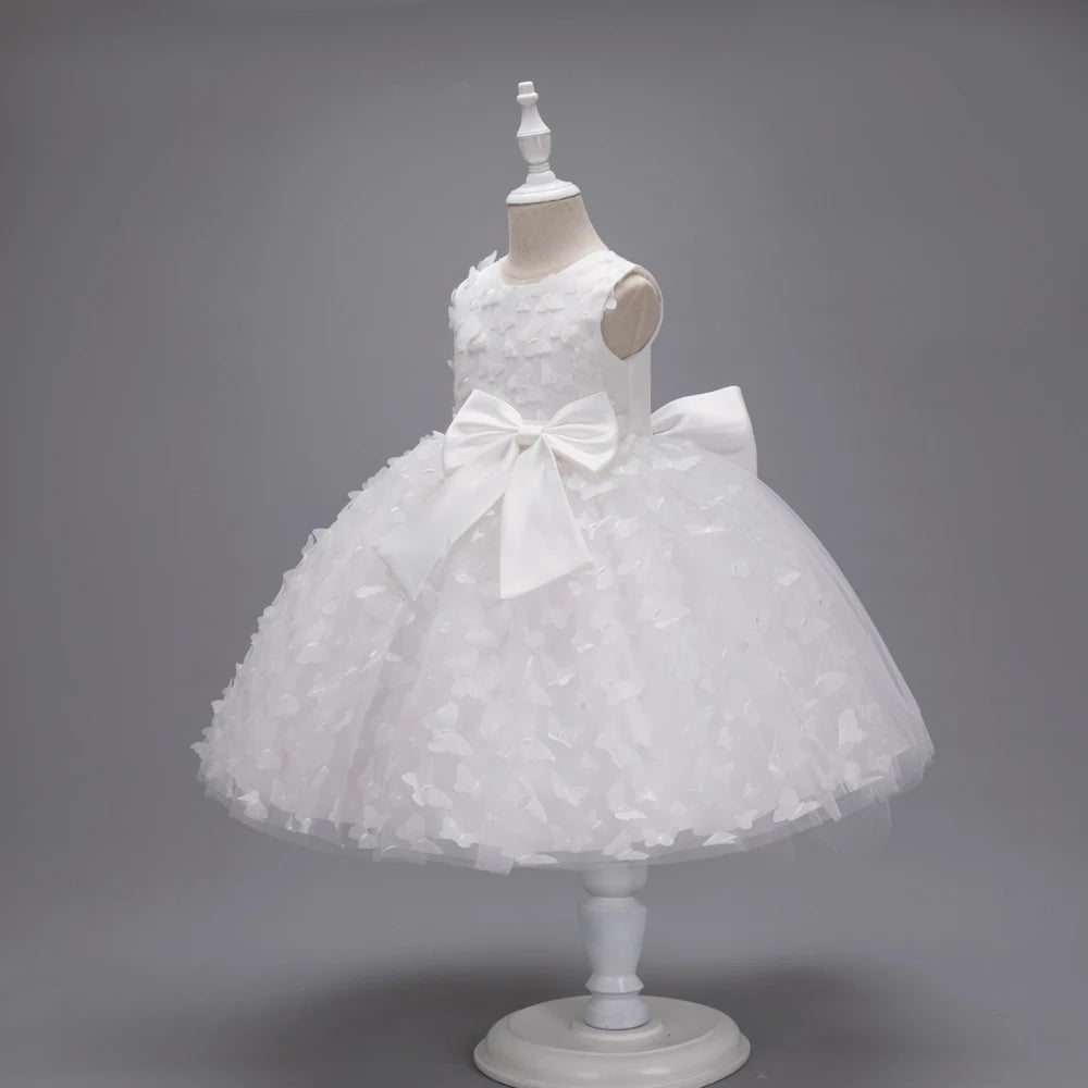 Factory Stock Dress For Children Girls Birthday Ceremony Gown  Party Dresses