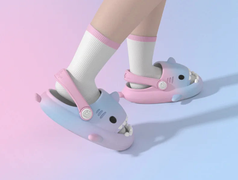 Noah Children Summer Shark Sandals Waterproof Slippers