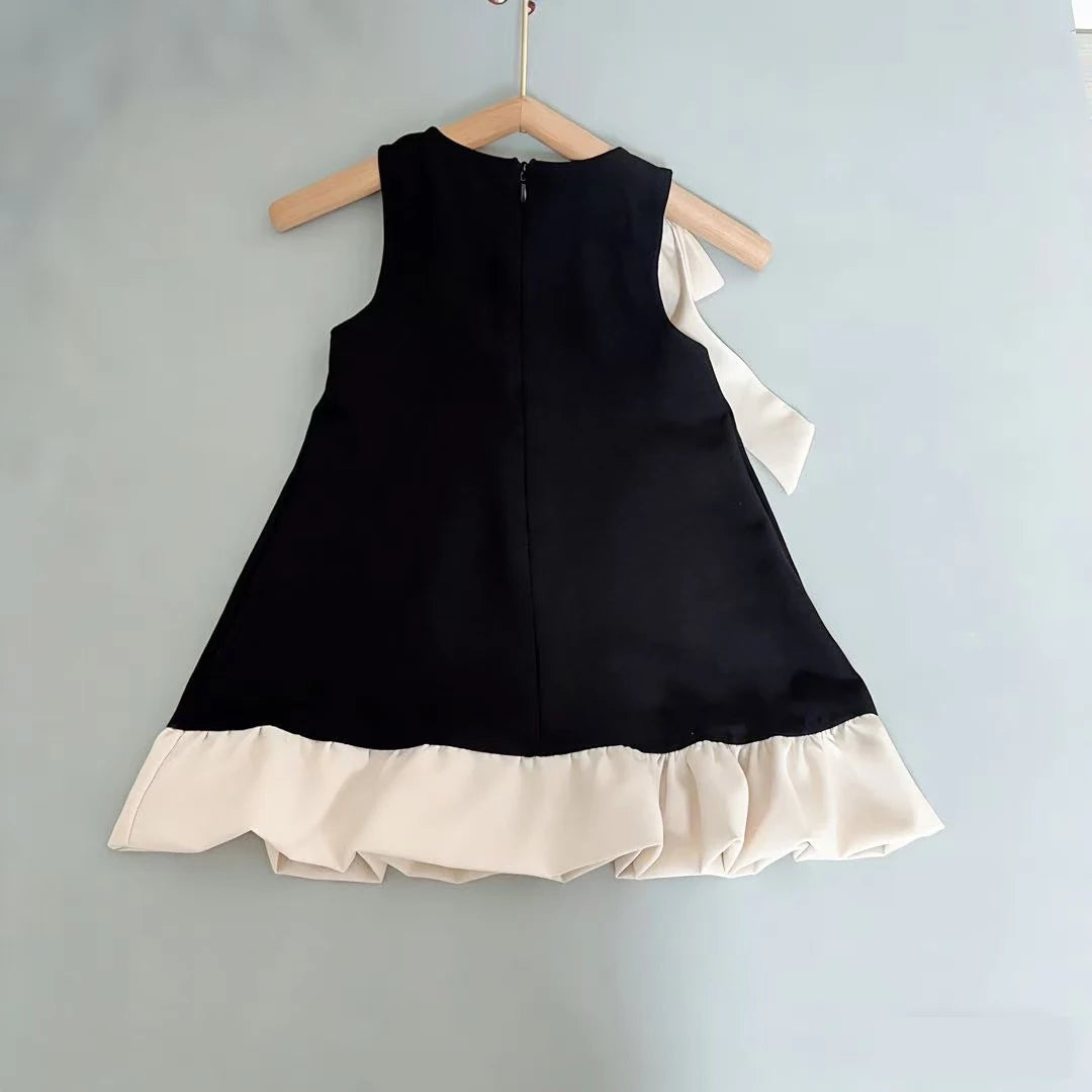 Girls' Dress Summer Wear 2025 New Korean Style Kidsren's Sleeveless Dress Fashionable Loose and Versatile Girl Princess Style