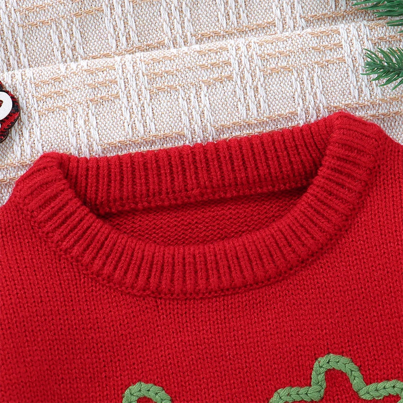 Roman 0-3Y Lovely Christmas Sweater - GuGuTon baby store - Baby Fashion - Toddlers Outfits - Babies Outfits - Toddler Clothes - Kids Clothing - Newborn Clothes - Newborn Wear - Kids Wear - Trending Clothes - Trending Outfits - Fall Fashion - Winter Fashion - Girls Clothes - Boys Clothes - Babies Wear - Kids Accessories - KidsWear - Summer Clothes - Summer Fashion - Summer Trend - Falls Sweaters - Tops - Bottom - Jeans - Blouse - Dresses - Newborn Dresses - Toys
