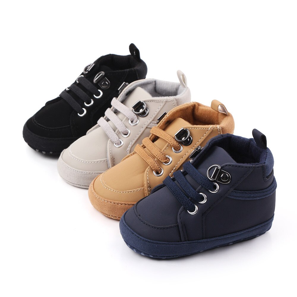 Shoes Girls Boys Casual Leather Cotton Non-slip Soft - GuGuTon