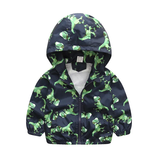 Saul Cute Dinosaur Cartoon Coats Sweater