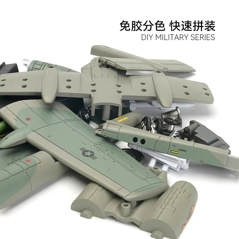 1/72 Creative Military Series Building Blocks A-10 Attack Aircraft Thunderbolt