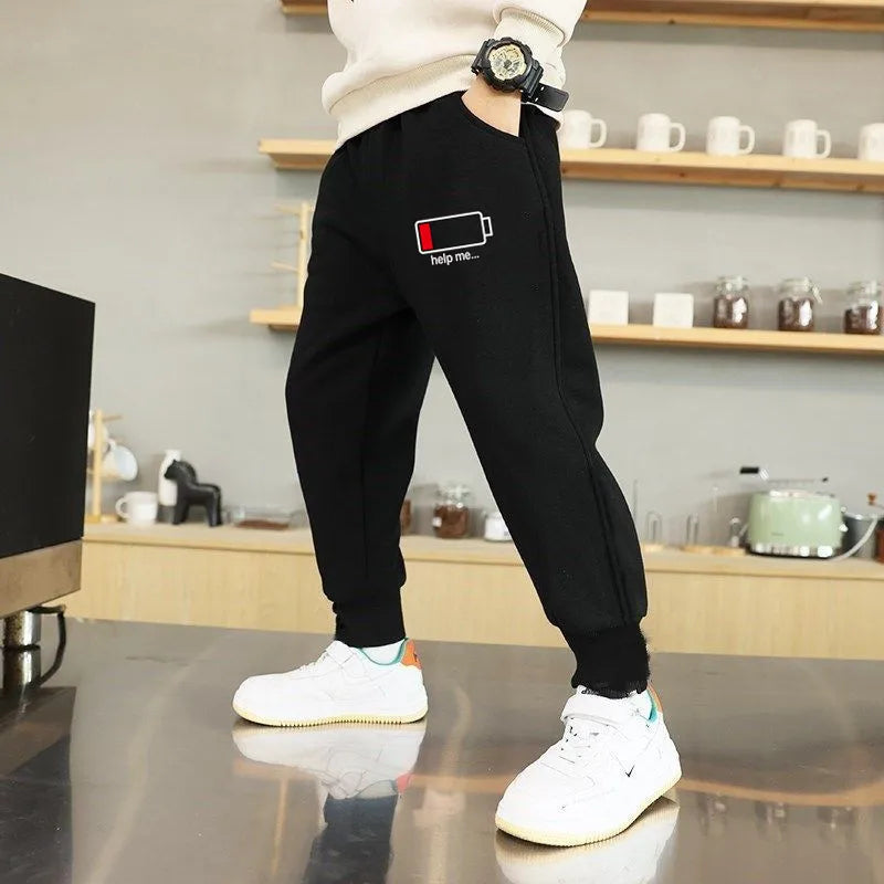 Thiago for Kids Fashion Loose Long Pants Trousers Boys Casual