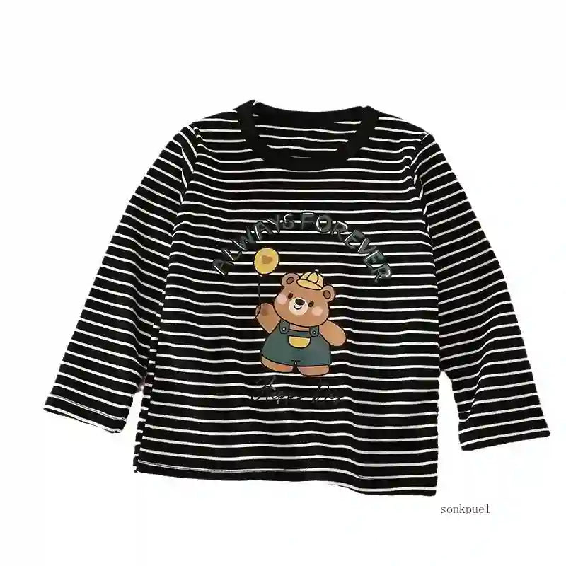 Kids Cartoon Long-sleeve Tops - Isa Collection
