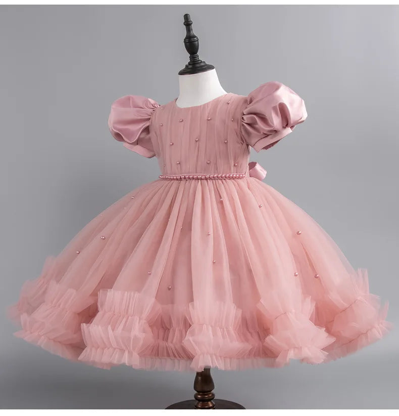 Baby Girl Princess Dress Girls' Daily Dresses Tulle Ball Gown Kid Girls Clothes