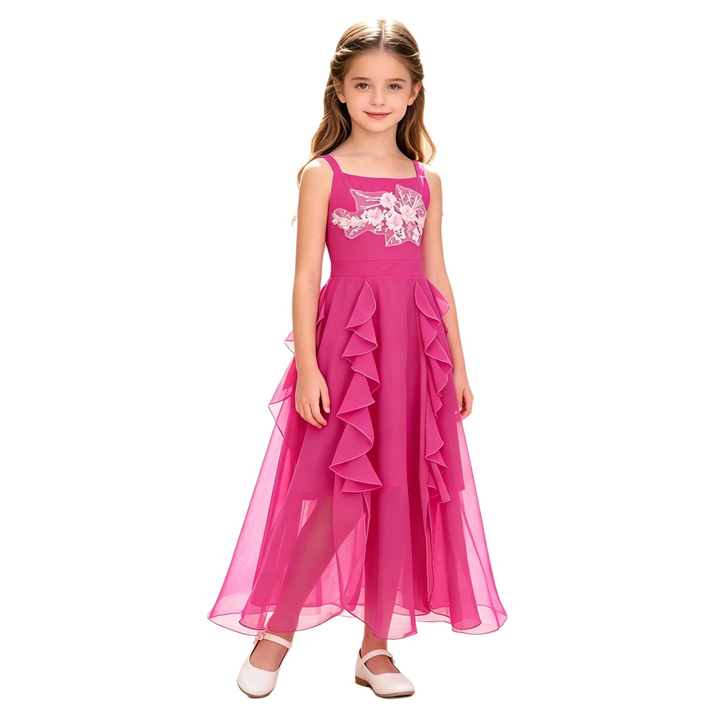 Girls Dresses Children Formal Wedding Party Pageant Gown for Special Occasions