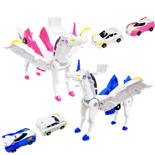 Tianyi Magic Pegasus Unicorn Magnetic Absorption Collision Deformation Car