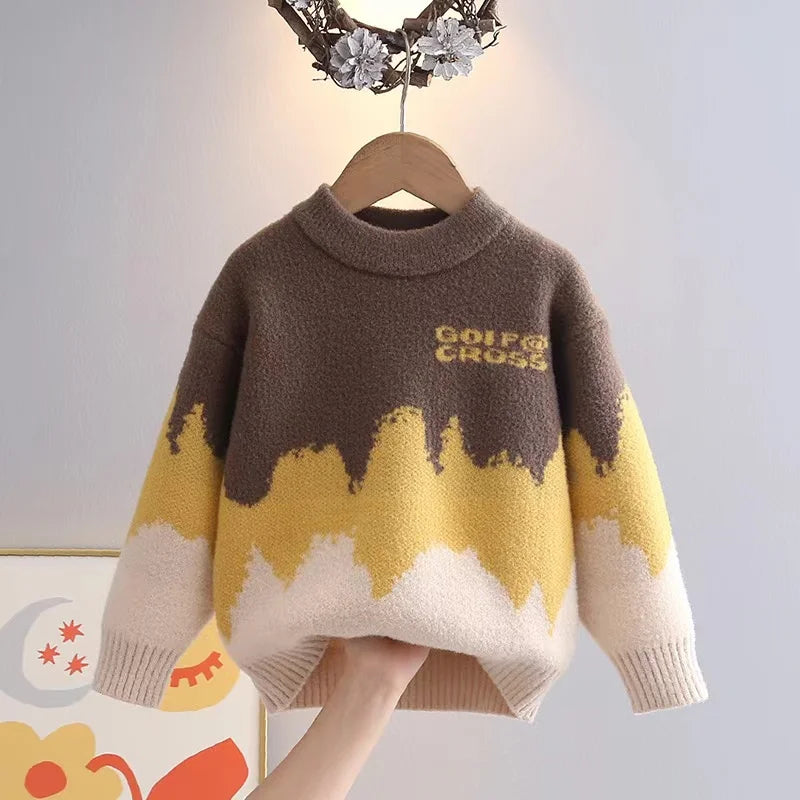 Pedro Foreign Style Knitwear Kids Sweater