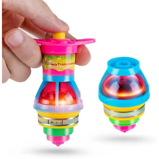 Light Up LED Toys Flashing Spinning Tops With Gyroscope Novelty Bulk Toys Sensory Toys