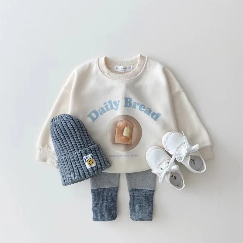 Marcos Infant Autumn Loose Cartoon Sweater