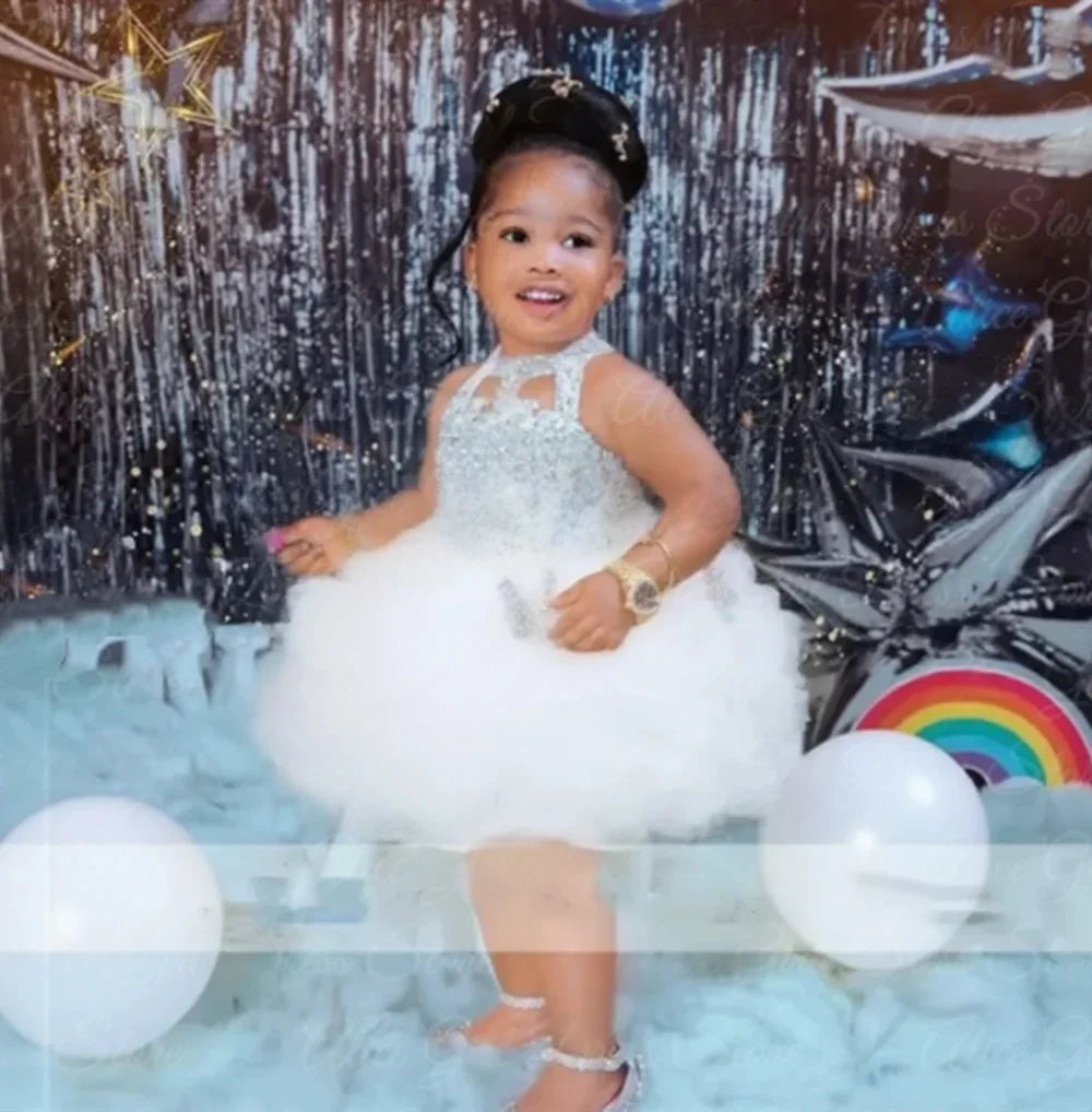 Custom Flower Girl Dress Wedding Gown Birthday Party Pageant Dress