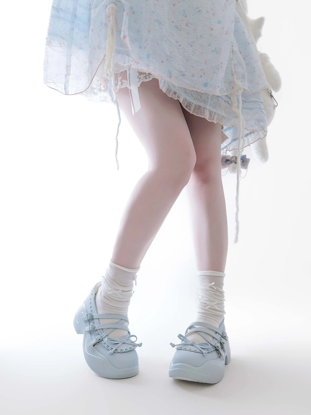 Summer Leilei Gururu Original Sweet Girl Thick Soled Shoes Sports Shoes