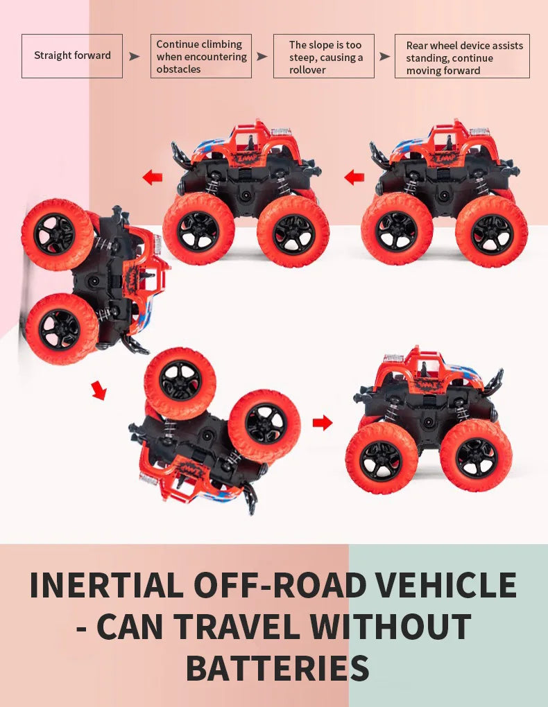 4PCS/2PCS/1PC Inertial off-road vehicle toys - suitable for Halloween, Christmas