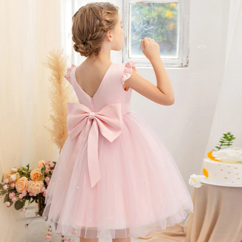 New Girls Puffy Dress Summer Tulle Fashion Little Princess Dress
