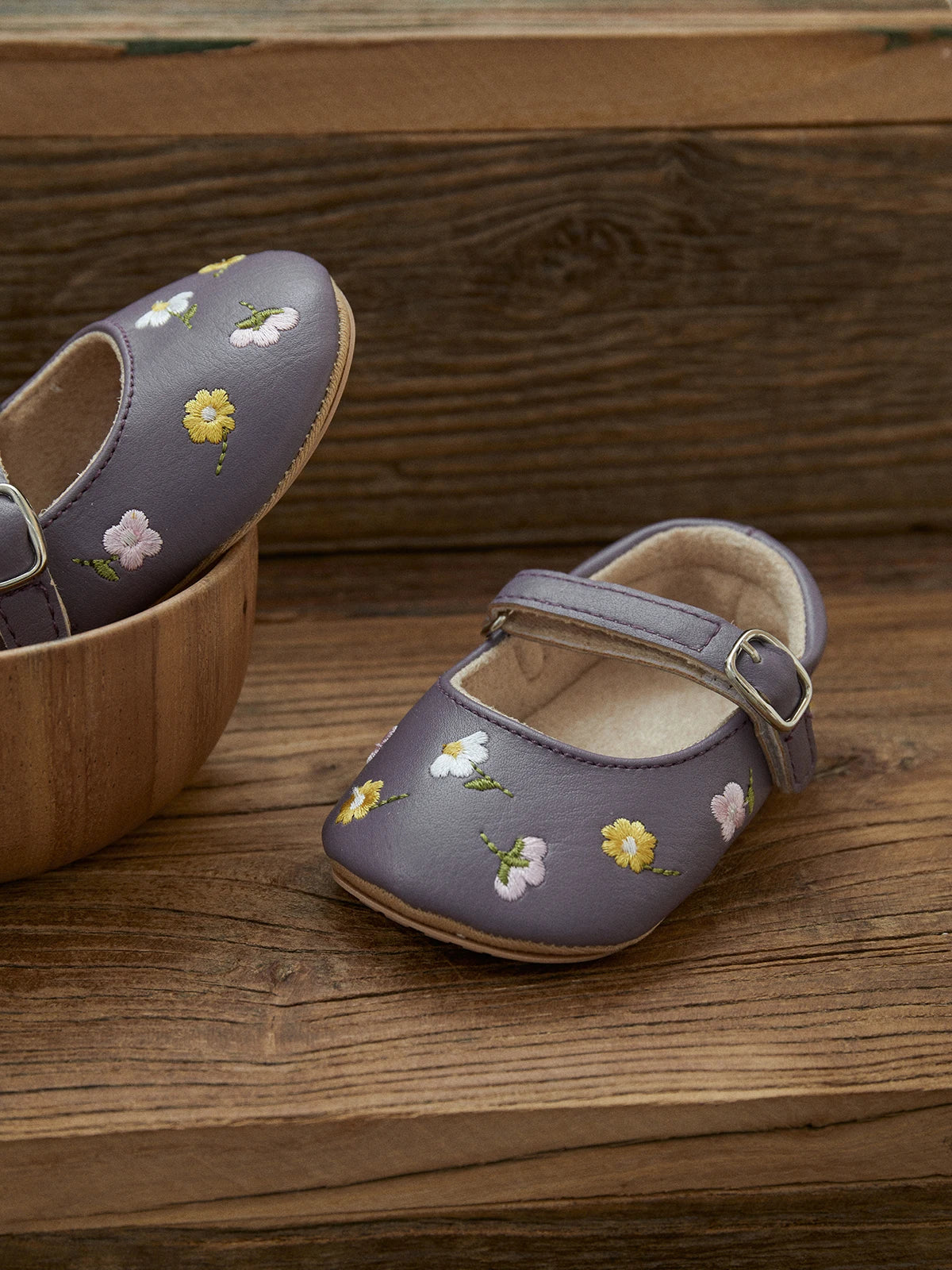 ma&baby 0-18M Baby Girl Shoes Newborn Infant Toddler First Walkers Floral Embroidery Shoes