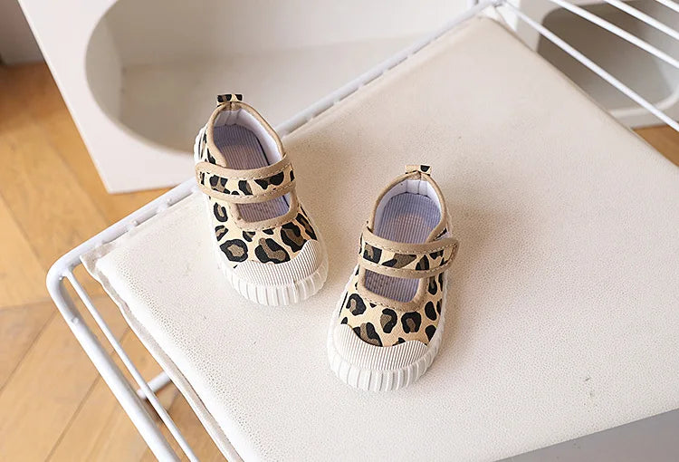 2025 New Spring Baby Girl Shoes Kids Autumn Canvas Shoes