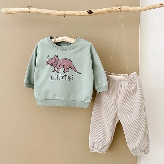 Chase Dinosaur Sweater Pants Set