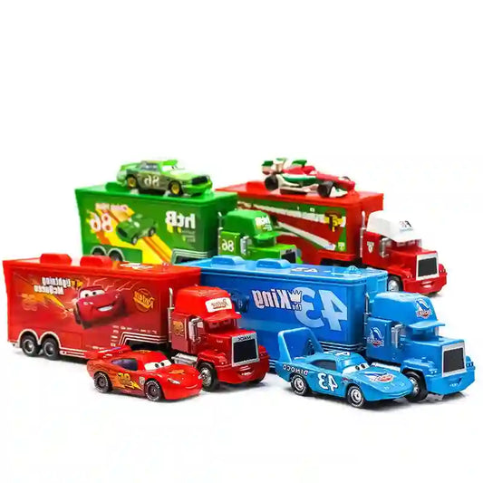 Cars 2 Mack Truck Pixar racing car Lightning McQueen Jackson Storm mini Car