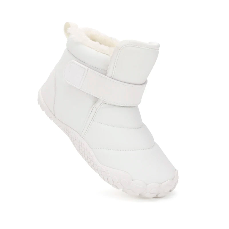 Children Snow Boots Girls Winter Minimalist Waterproof Sneakers