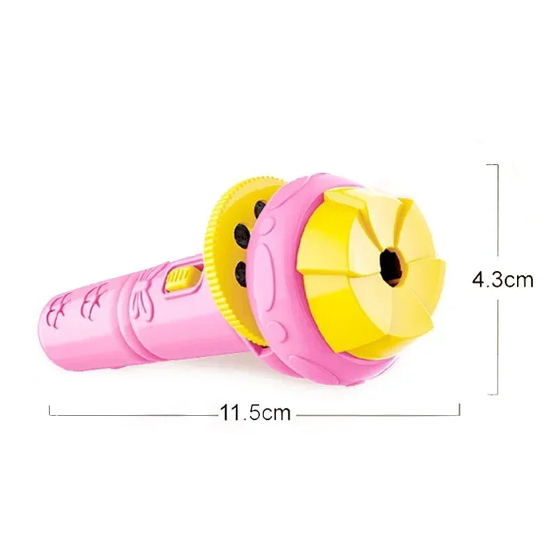 Flashlight Projector Torch Lamp Toy Cute Cartoon Creativity Toy