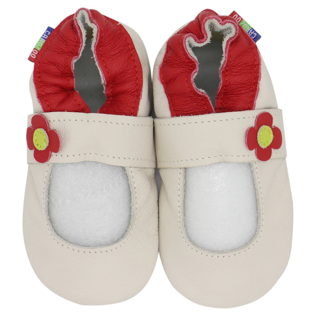 003Carozoo Newborn Baby Shoes Infant Shoes Slippers Soft Leather Baby Boys First-Walkers Girl Shoes