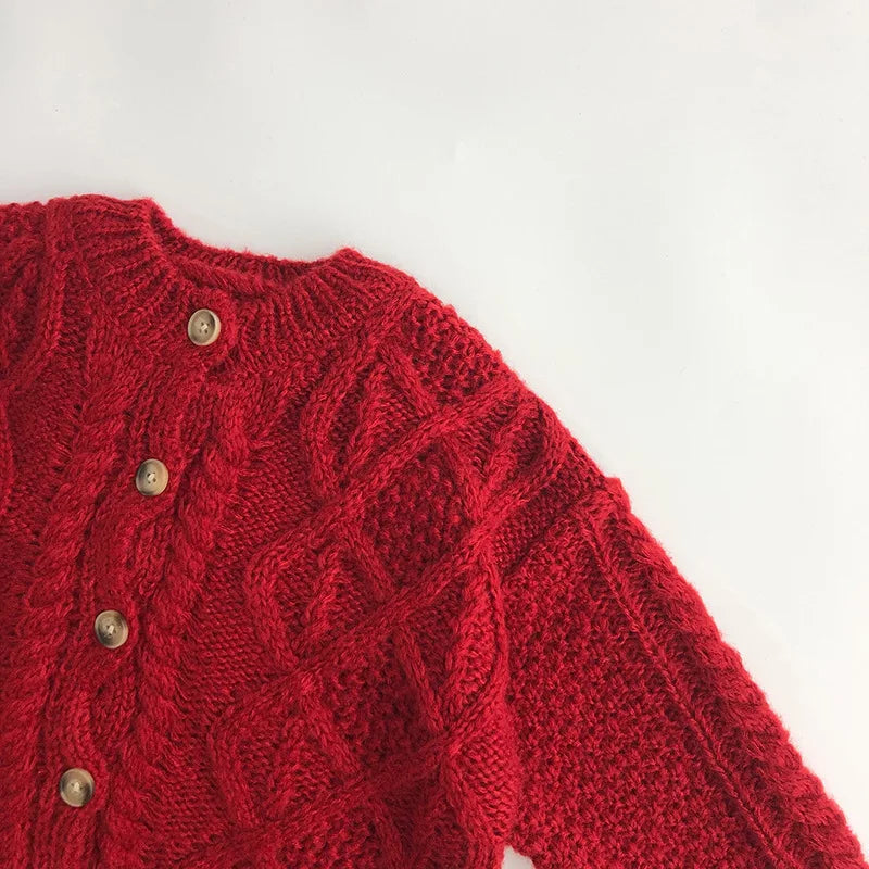 Kevin Children's Winter Knitted Sweater