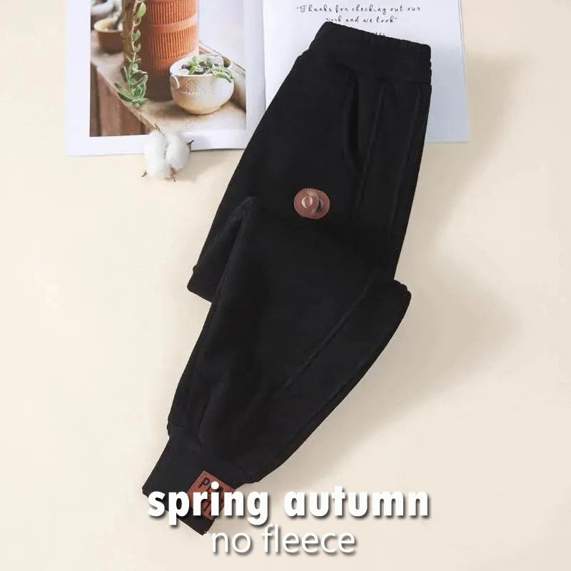 Kids Jogger Unisex Casual School Sport Fleece Trousers Loose Pants - GuGuTon baby store - Baby Fashion - Toddlers Outfits - Babies Outfits - Toddler Clothes - Kids Clothing - Newborn Clothes - Newborn Wear - Kids Wear - Trending Clothes - Trending Outfits - Fall Fashion - Winter Fashion - Girls Clothes - Boys Clothes - Babies Wear - Kids Accessories - KidsWear - Summer Clothes - Summer Fashion - Summer Trend - Falls Sweaters - Tops - Bottom - Jeans - Blouse - Dresses - Newborn Dresses - Toys