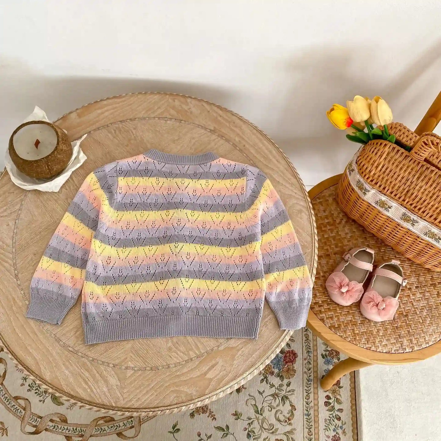 Rocio Long Sleeved Lightweight Knitted Sweater